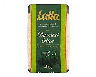 Laila Basmati Rice 6 x 2kg