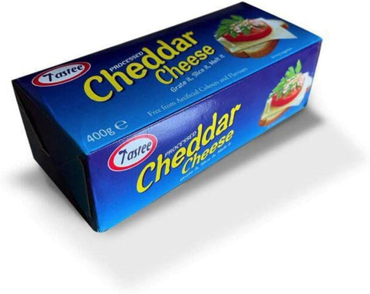 Tastee Processed Cheddar Cheese 20 x 400g