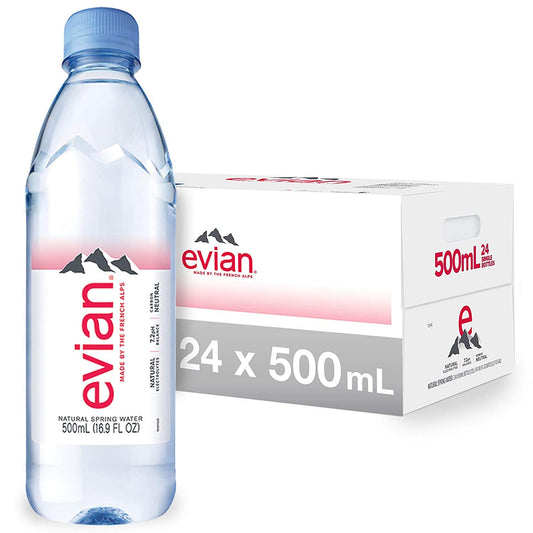 Evian Water 24 x 500ml