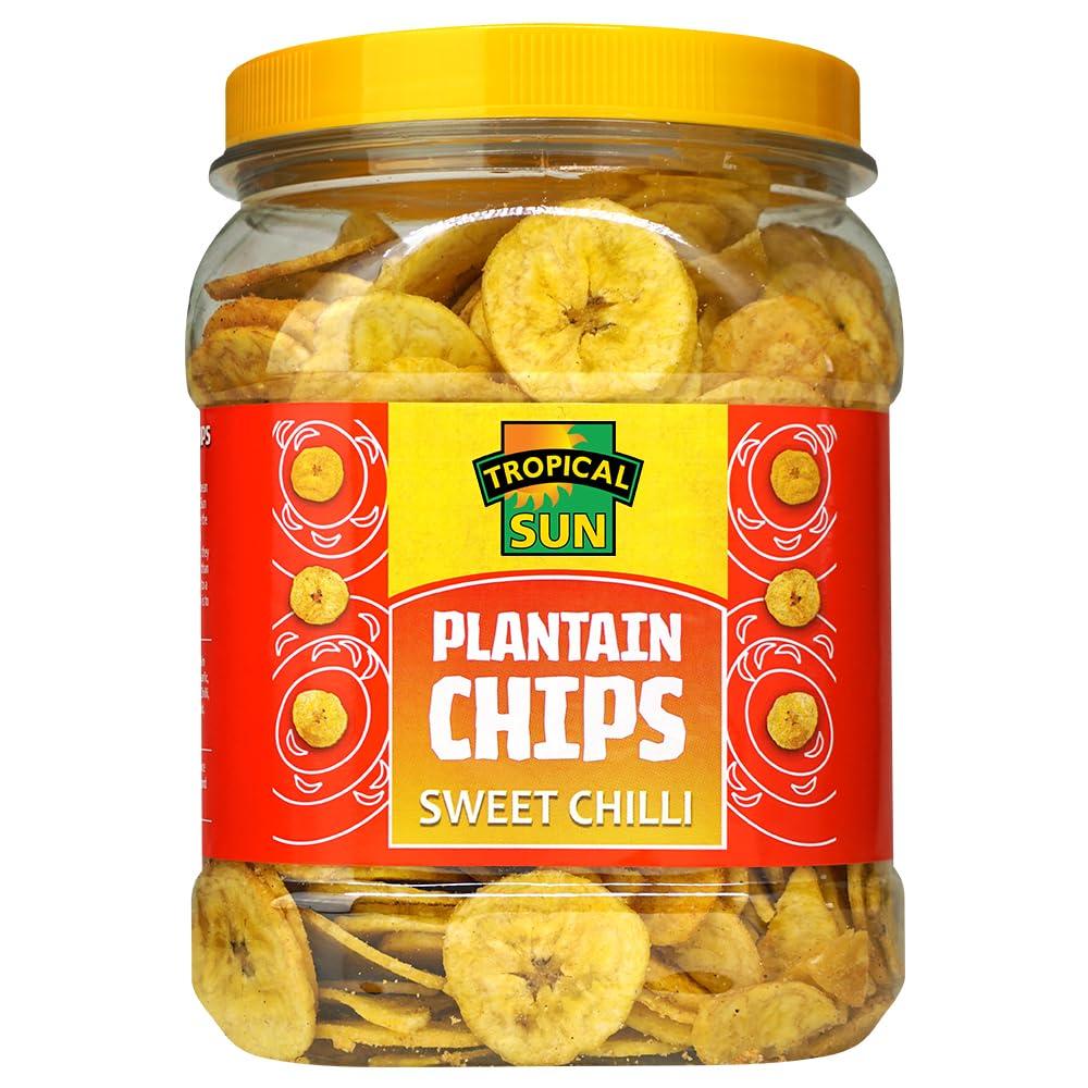 Tropical Sun Plantain Chips Sweet 6 x 450g