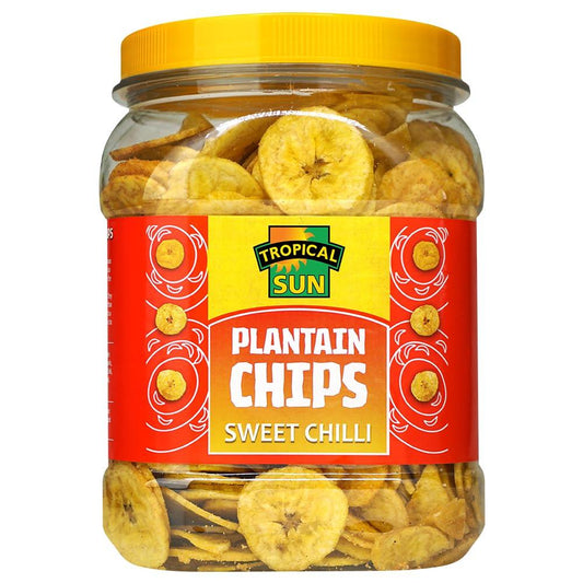 Tropical Sun Plantain Chips Sweet 6 x 450g