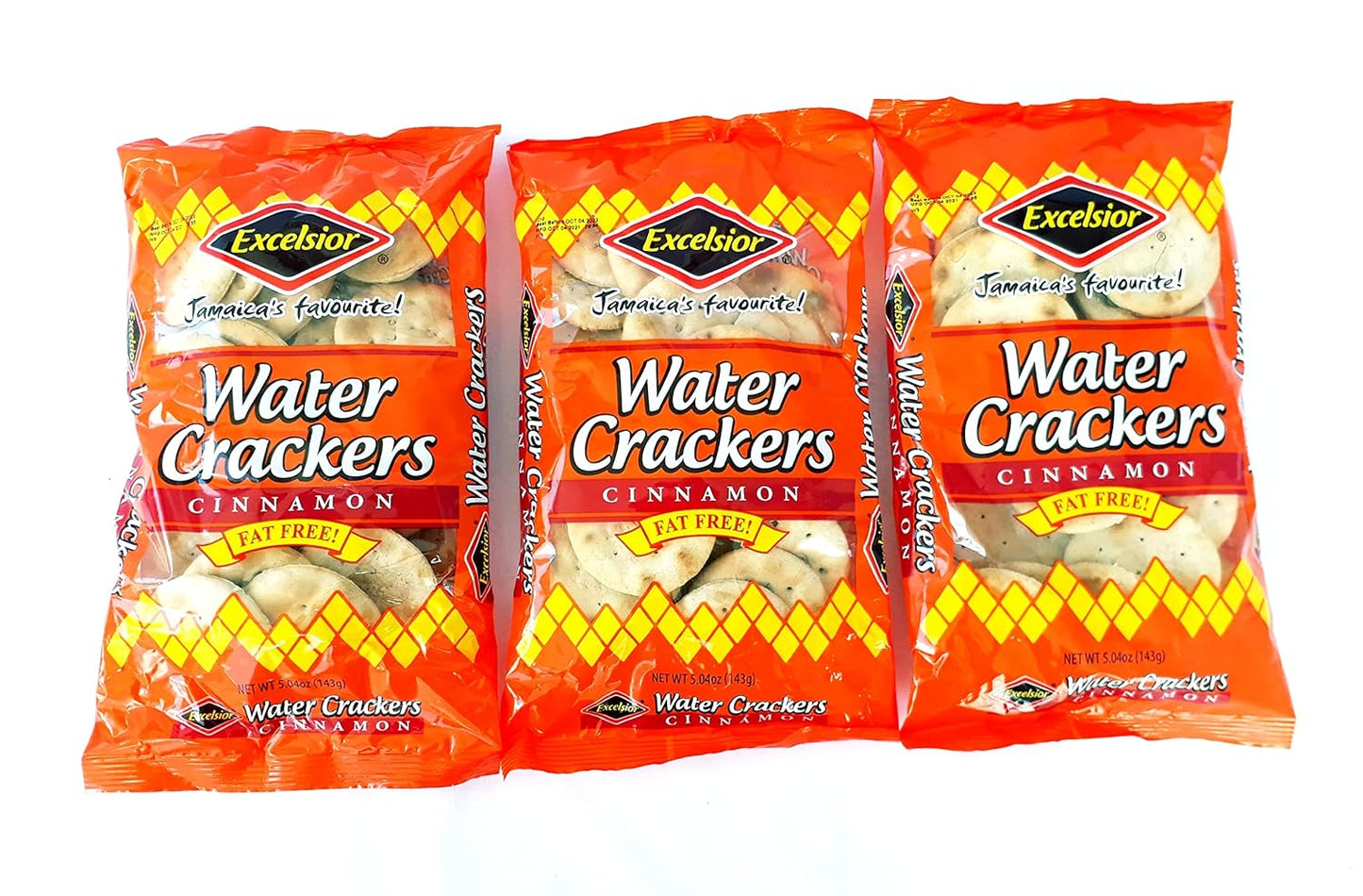 Excelsior Water Crackers Cinnamon 24 x 143g