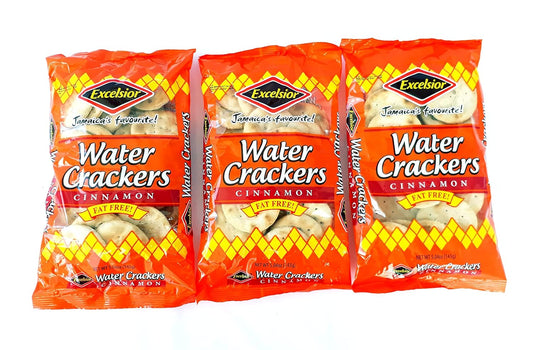 Excelsior Water Crackers Cinnamon 24 x 143g