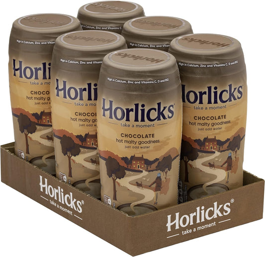 Horlicks Original Malt Powdered hot chocolate 6 x 500g