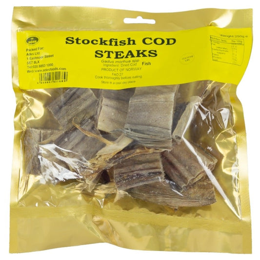 Ades Stockfish Cod (panga) Steak 250g