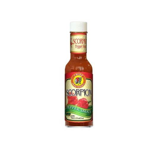 Chief Scorpion Pepper Sauce 6 x 155ml