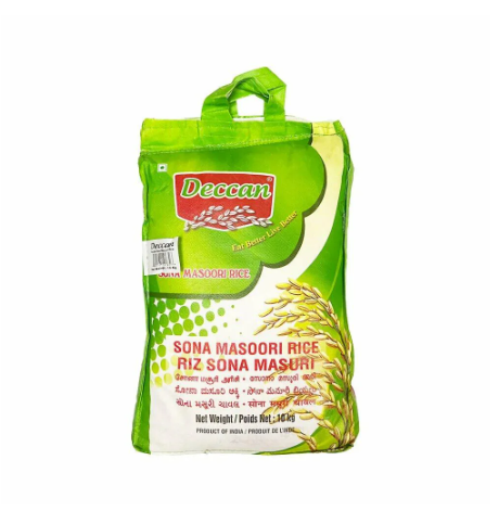 Deccan Sona Masoori Rice 1/1 x 5kg/10kg