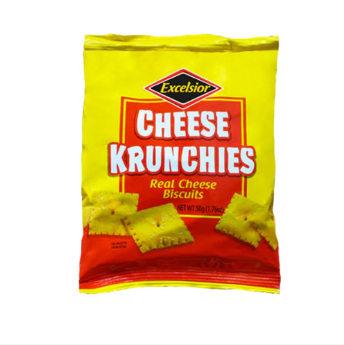 Excelsior Cheese Krunchies 24 x 36 x 50g