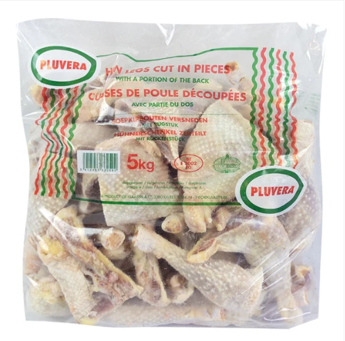 Frozen Pluvera Chicken Leg & Thigh 5kg