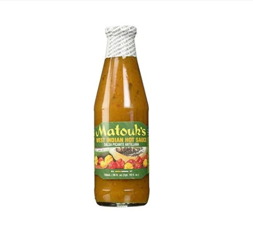 Matouks West Indian Hot Sauce 4 x 750ml