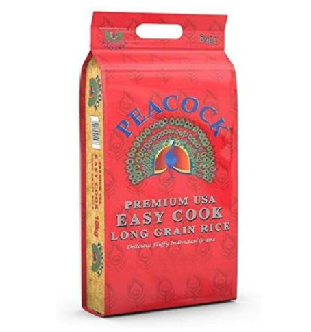 Peacock Easy Cook Rice 20kg