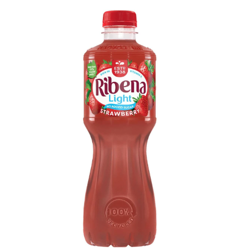 Plastic Ribena Strawberry 500ml