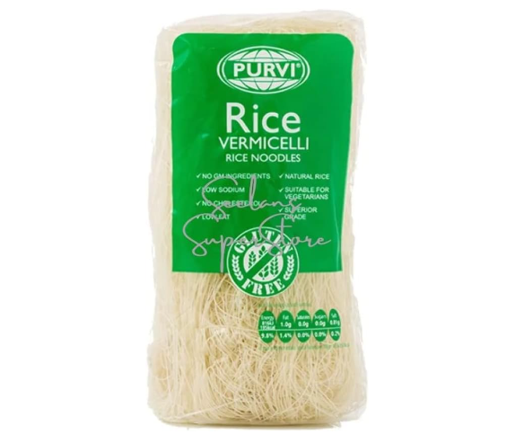 Purvi White Rice Vermicelli 10 x 200g