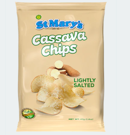 St Mary’s Cassava Chips 24 x 40g