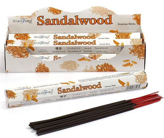 Stamford Sandalwood Incense 6 x 20 sticks