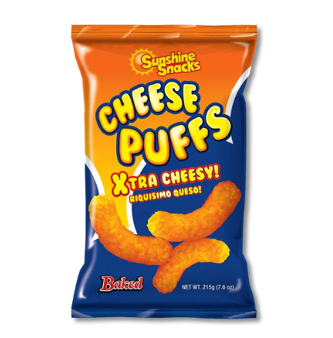 Sunshine Snacks Cheese Puffs 10 x 215g