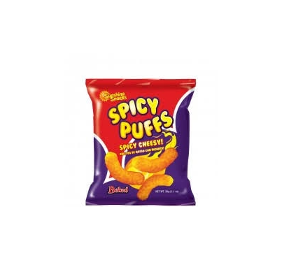 Sunshine Snacks Cheese Puffs Spicy 48 x 30g