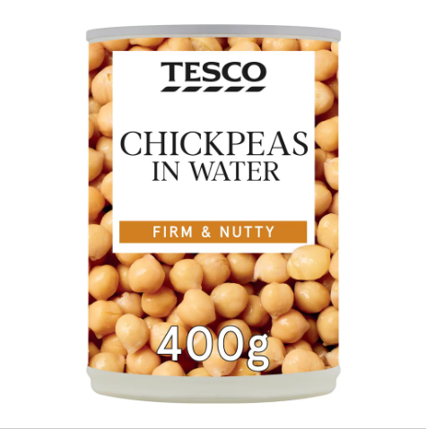 Tesco Chick Peas 400g