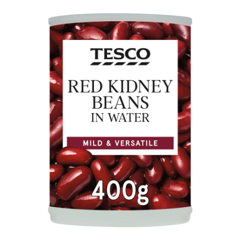 Tesco Red kidney beans 400g