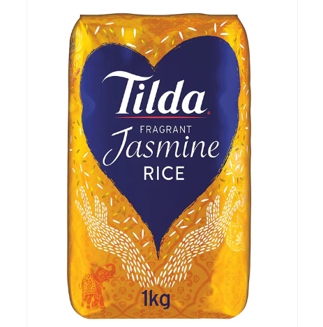 Tilda Fragrant Rice 8 x 1kg