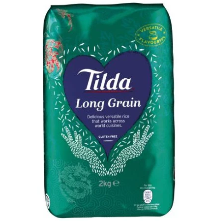 Tilda Long Grain Rice 6 x 2kg