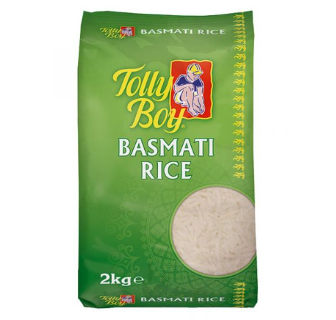 Tolly Boy Basmati Rice 6 x 2kg