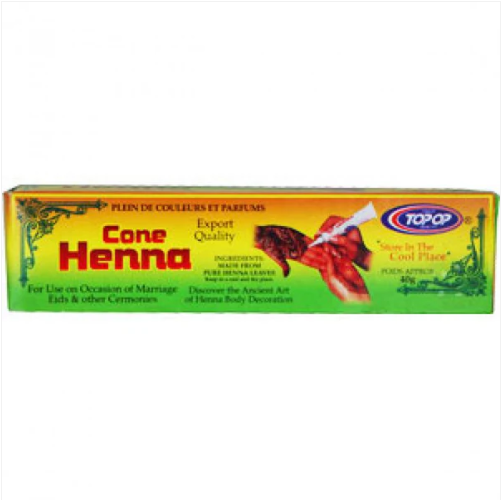 Top Op Henna Cone 12 x 40g