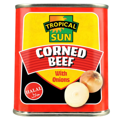 Tropical sun Corned beef - with onion 12 x 340g