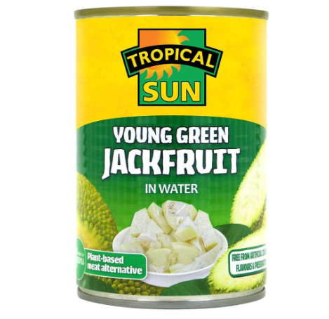 Tropical Sun Young Green Jackfruit in Water 12 x 400g