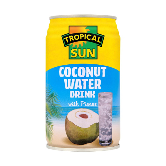 Tropical sunCoconut Water with Pieces 6x300ml