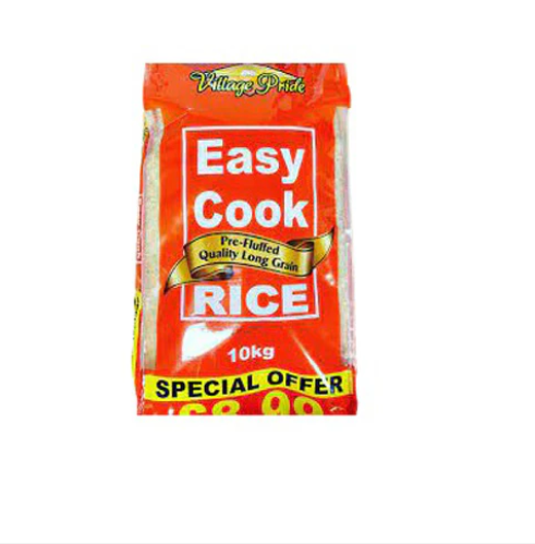 Village Pride Easy Cook Rice 1/2 x 10kg/10kg