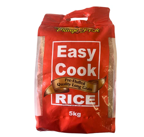 Village Pride Easy Cook Rice 1/4 x 5kg/5kg