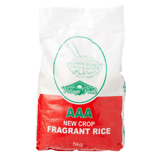 Village Pride Fragrant Rice 4/1 x 5kg/5kg