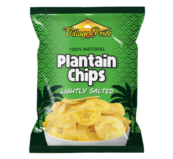 Village Pride Plantain Chips Chilli 24 x 75g