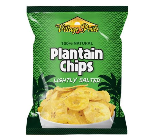 Village Pride Plantain Chips Chilli 24 x 75g