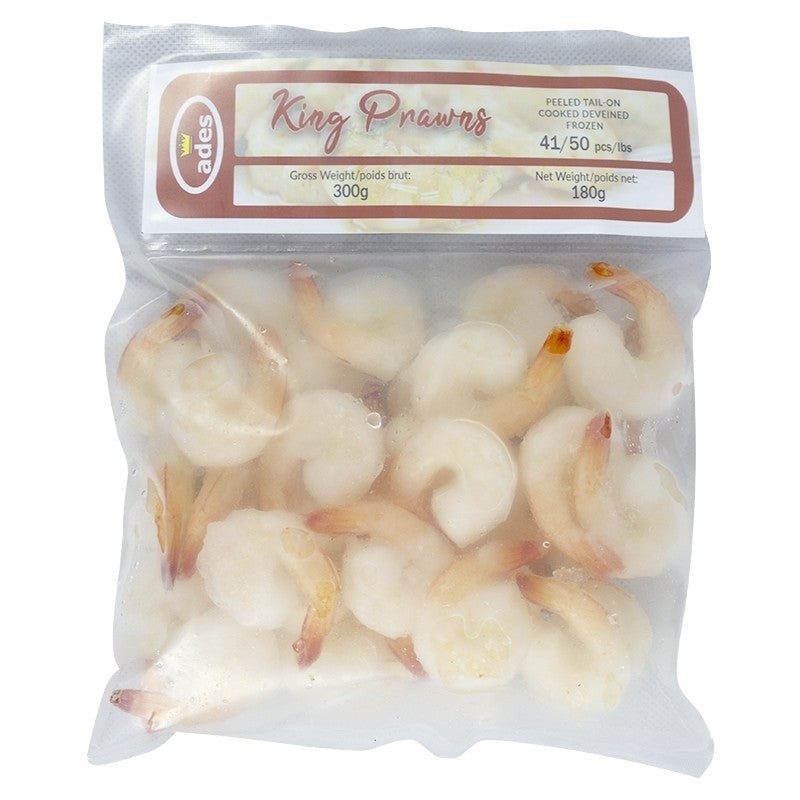 Ades Frozen, Cooked & Shrimps King Prawns 450g