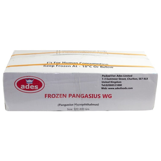 Ades Frozen Pangasius White Catfish Whole 2.5kg X 2 (Box)