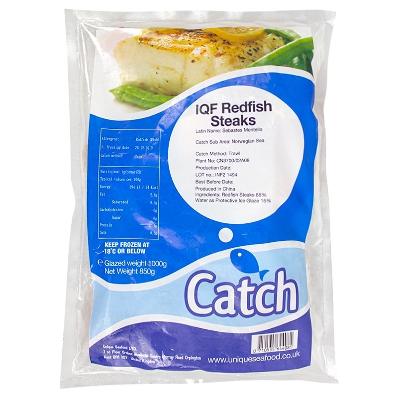 Ades Frozen Red Bream Fish Steaks 850g