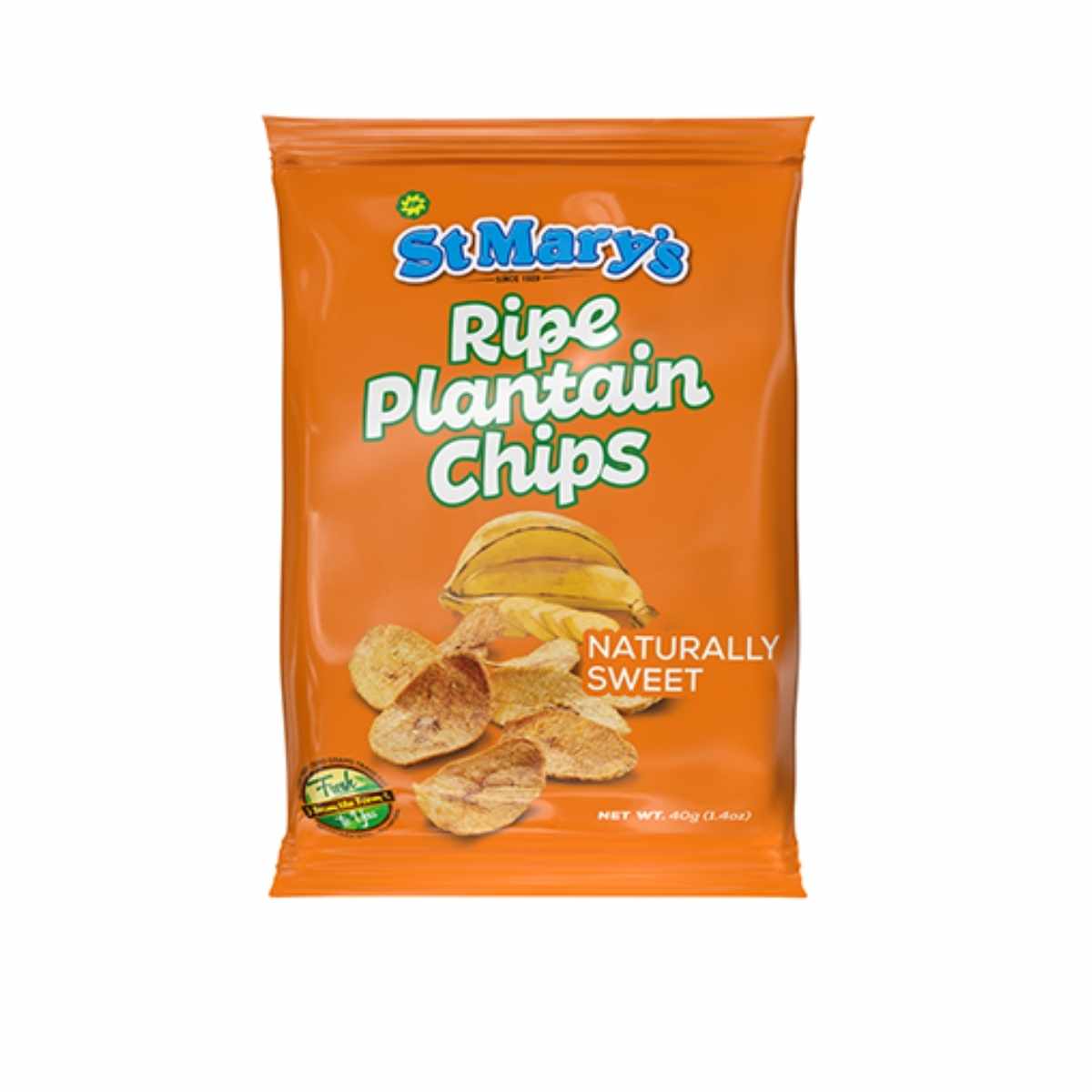 St Mary’s Plantain Chips Ripe (Sweet) 48 x 50g