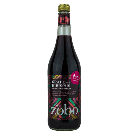 Zobo Grape & Hibiscus Calyx Drink 750ml