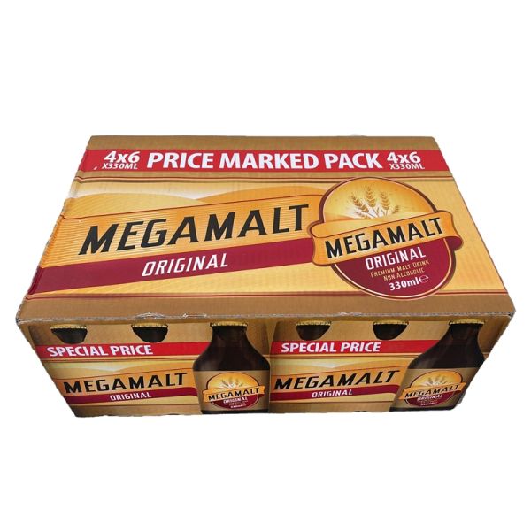 Mega Malt Box 330ml X 24