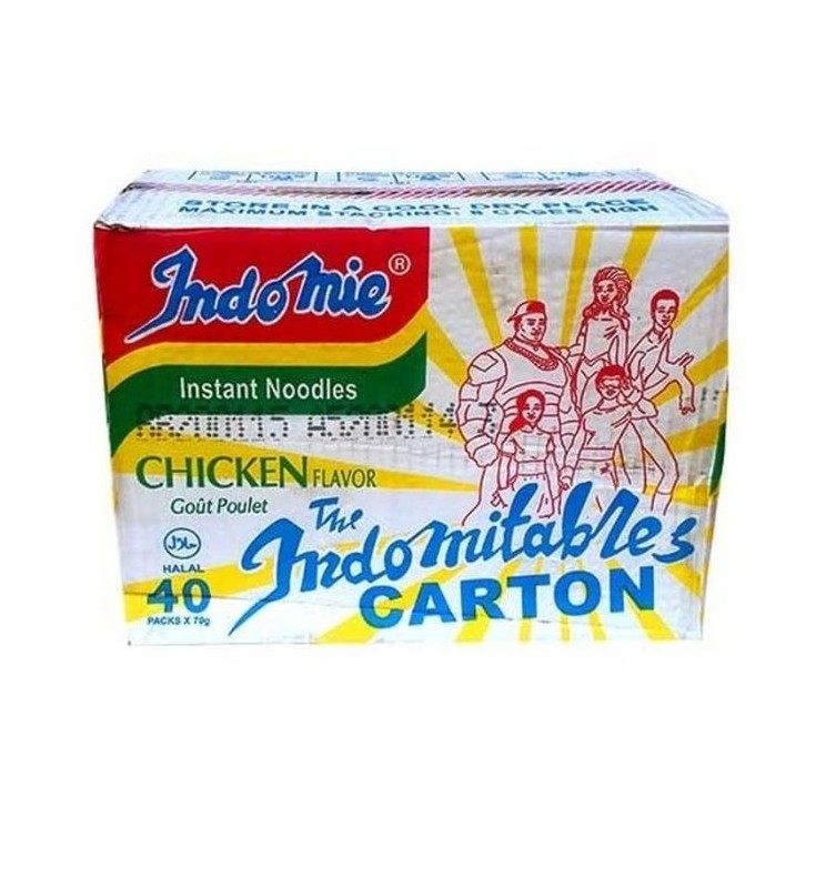 Indomie Noodles Nigerian Chicken (White Box) 40 x 70g