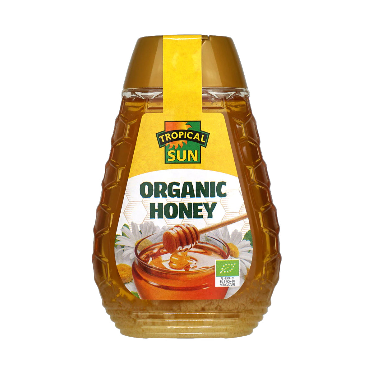 Tropical Sun Organic Honey Squeezy 6 x 340g