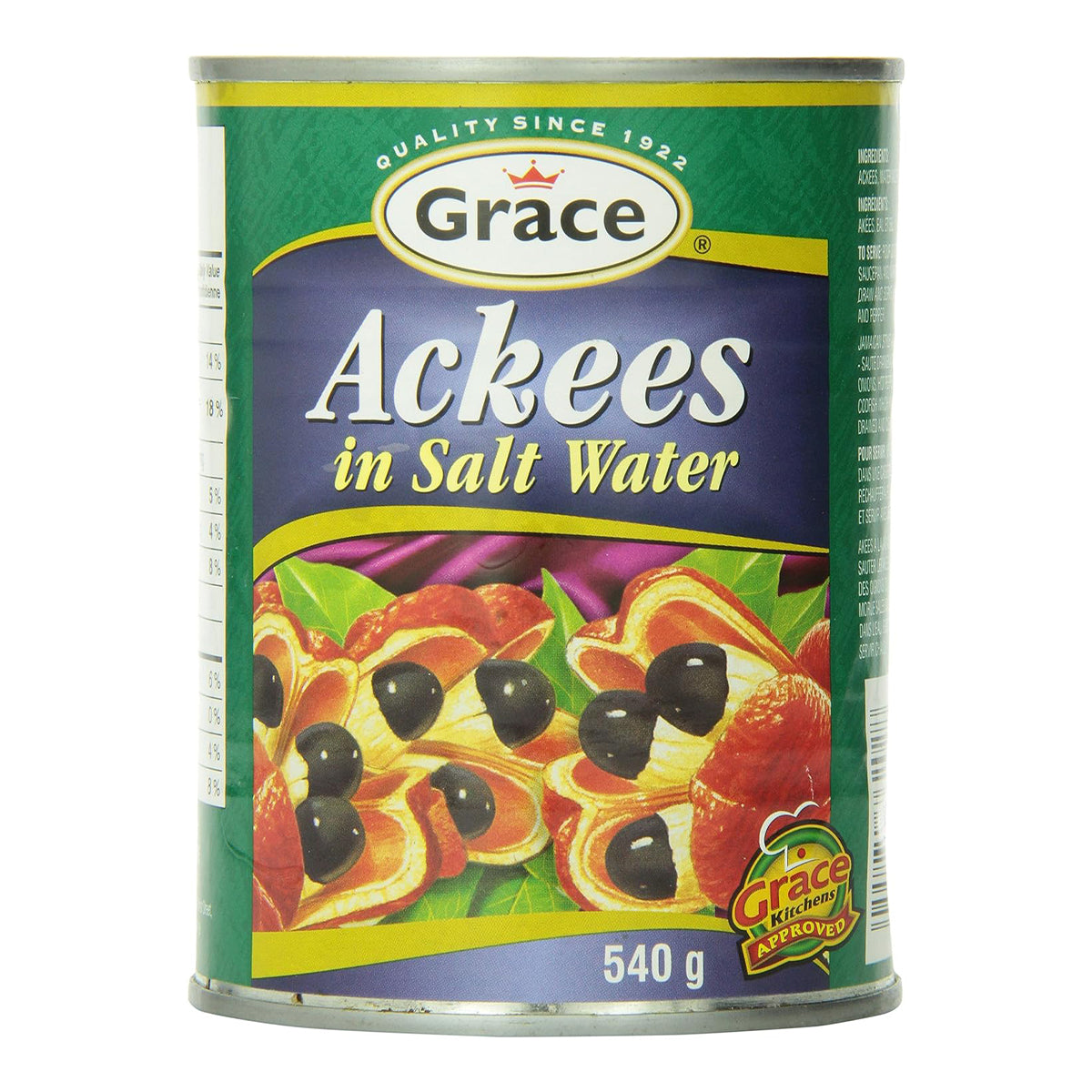 Grace Ackee Ackees 19oz