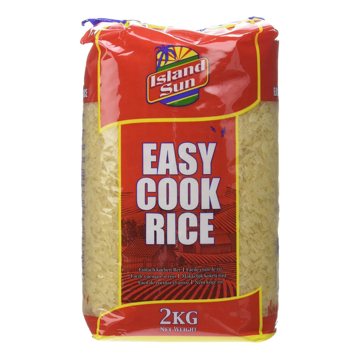 Island Sun Easy Cook Rice 6 x 2kg