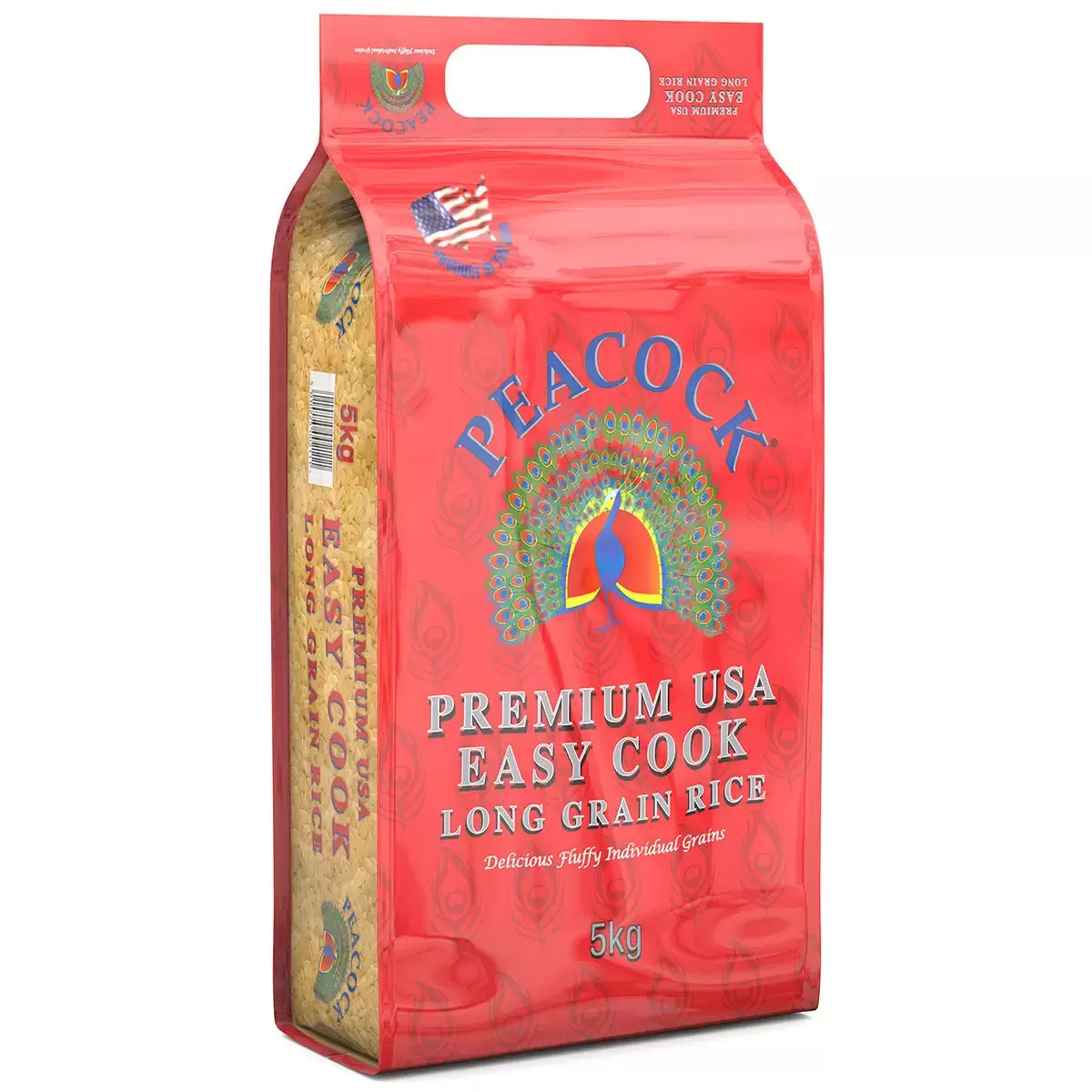 Peacock Easy Cook Rice 5kg