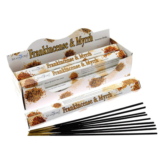 Stamford Frankinsense & Myrrh Incense 6 x 20 sticks