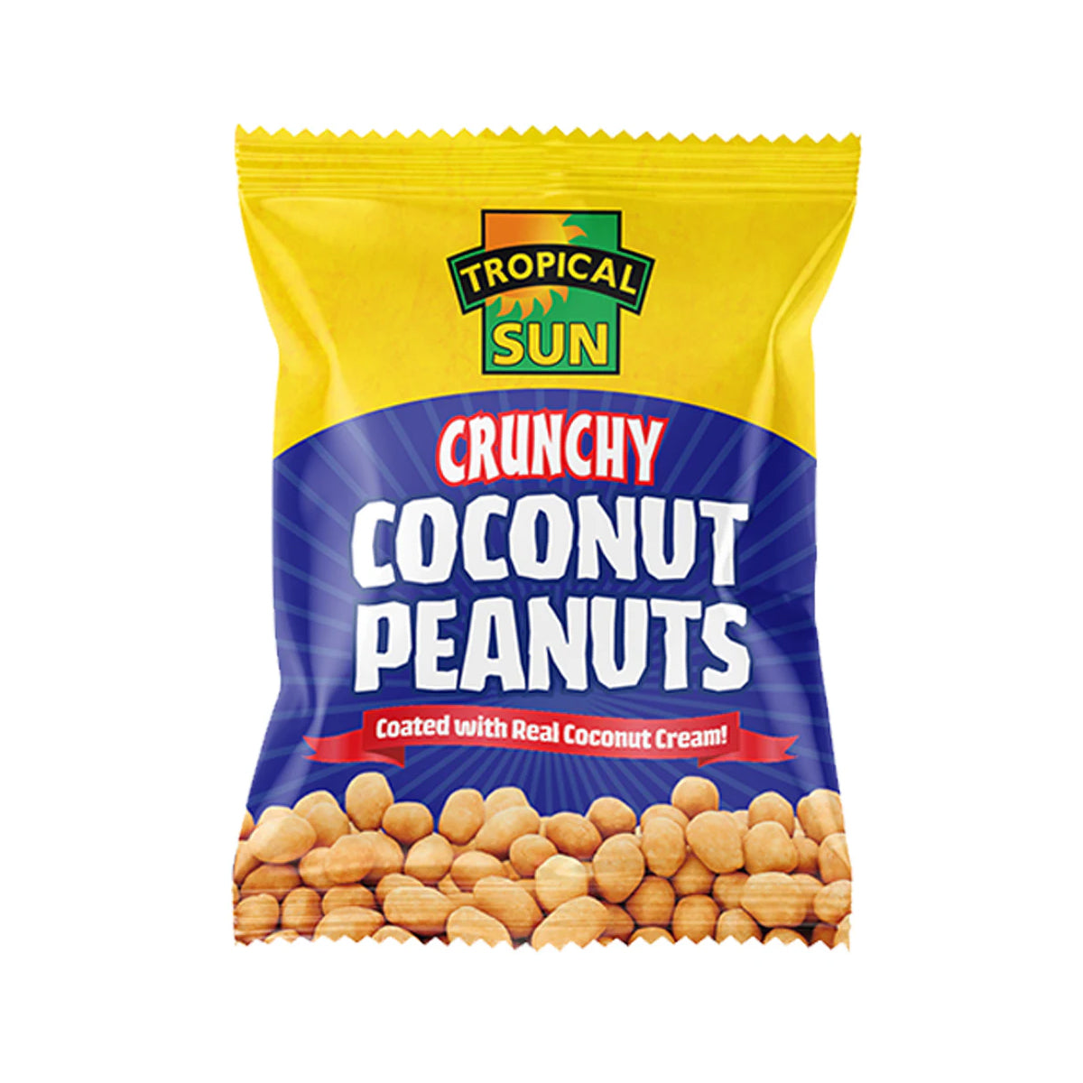 Tropical Sun Crunchy Coconut Peanuts 3 x 12 x 50g