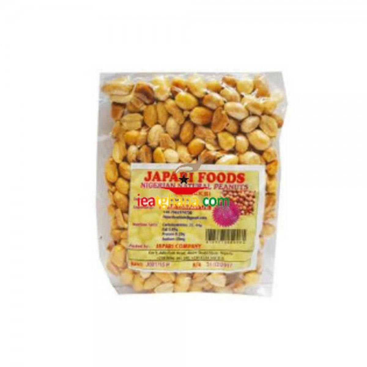 Japari Foods Peanuts (Nigerian) 15 x 245g