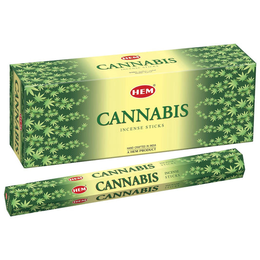 Hem Cannabis Incense 6 x 20 sticks